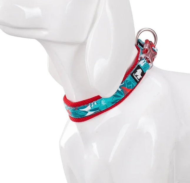 Floral Comfort Dog Collar by Snagg A Pet Collars