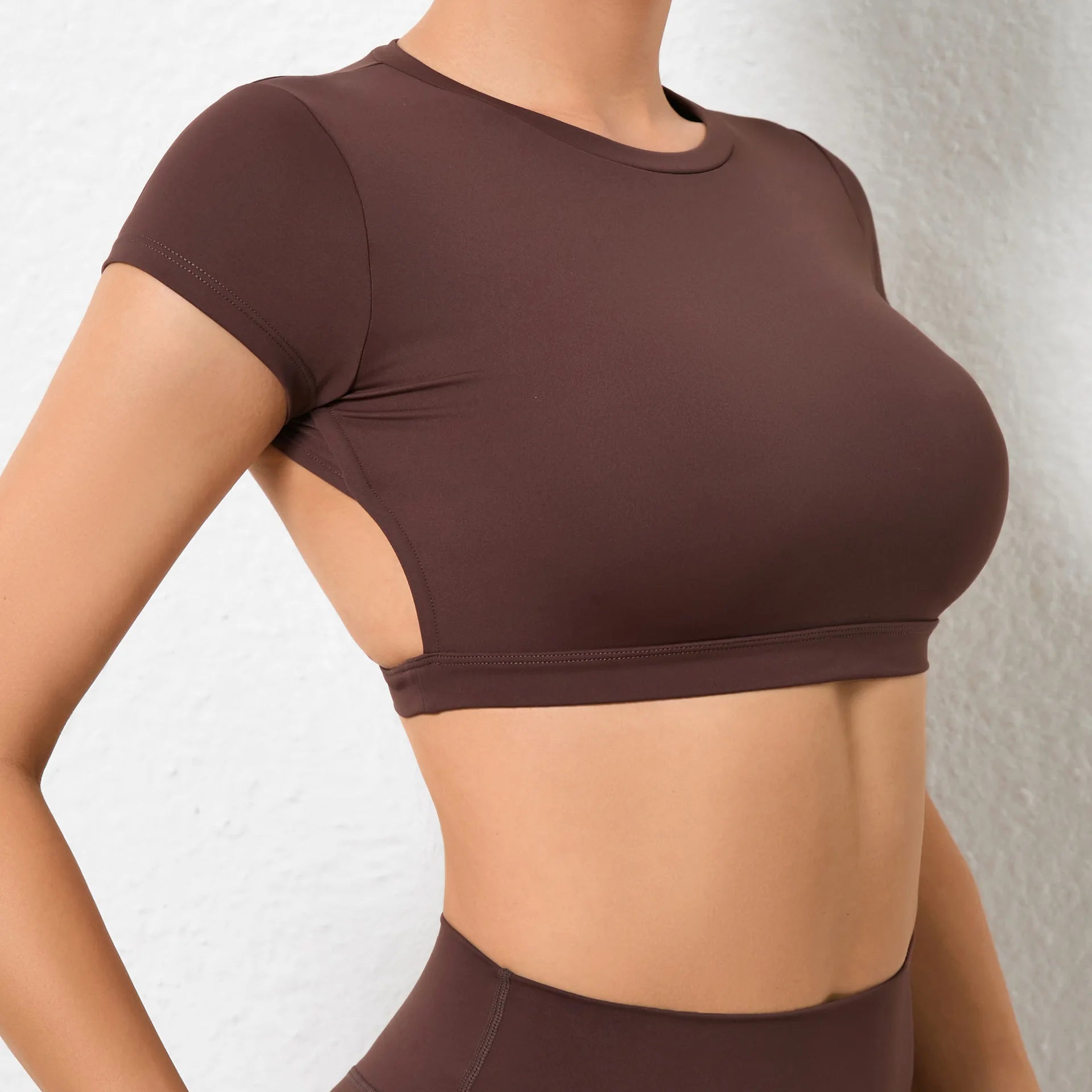Women's Backless Sports Crop Top | Breathable Workout Yoga Gym Fitness Sportswear Summer