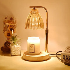 Adjustable Fragrance Warmer with Timer & Ambient Lighting by Snagg A Table Lamp
