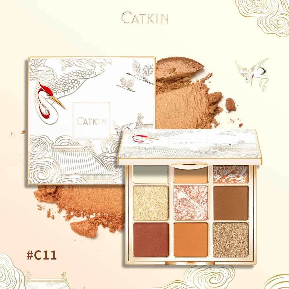 Eternal Love 9 Color Signature Palette – Professional Matte & Shimmer Eyeshadow for High Pigment Artistry