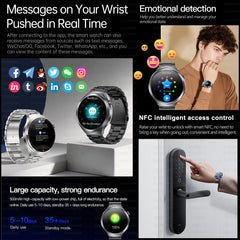 Health Glance Smartwatch by Snagg A Watch