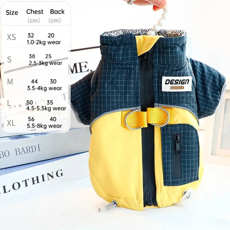 2025 Winter Thick Cold Resistant Dog Jacket