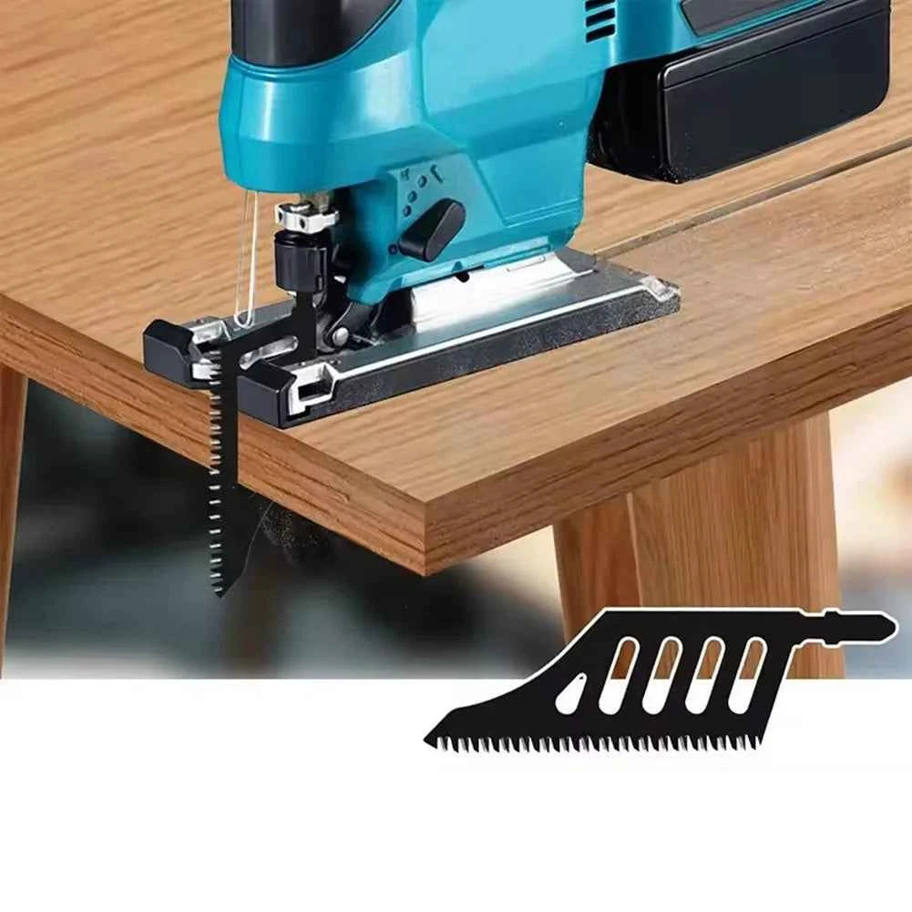 T142HB Flush-Cut Curve Jigsaw Blade | Professional T-Shank Scroll Saw Blade for Hardwood & MDF