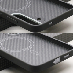 Magsafe Carbon Fiber Pattern Case for Samsung Galaxy S25 / Ultra / Plus by Snagg A Phone Case