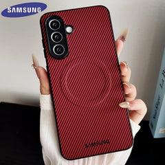 Carbon Fiber Grain Magsafe Case Samsung A / S24 Ultra Series by Snagg A Phone Case