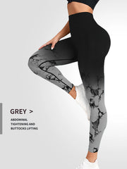 Tie-Dye Seamless Yoga Pants by Snagg A Pant