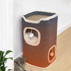 3-Tier Cat Bed & Hideaway House - SnaggIt