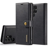 Detachable Magnetic Leather Wallet Case for Samsung Galaxy S Series by Snagg A Wallet Case