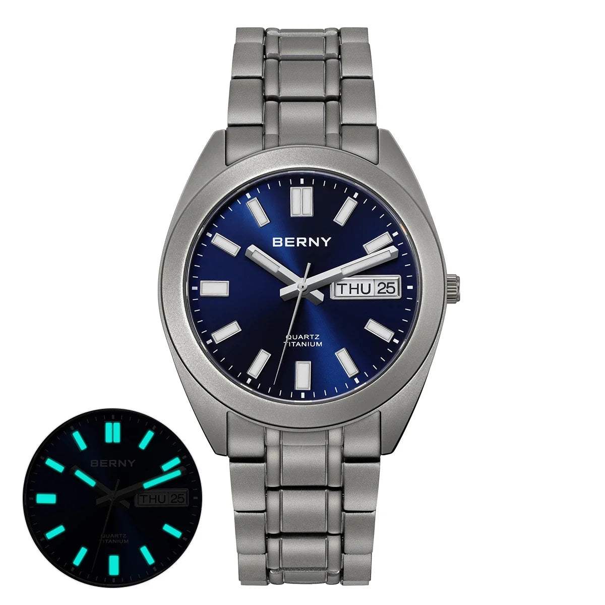 Titanium Sport Field Watch – Titanium Strap Edition