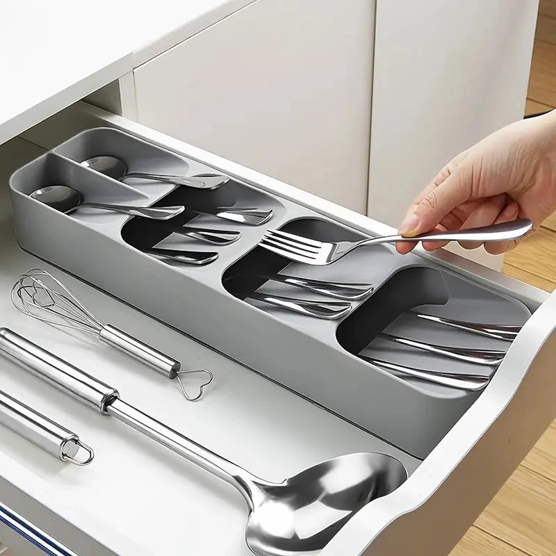 Multi Purpose Cutlery Storage Tray by Snagg A Tray