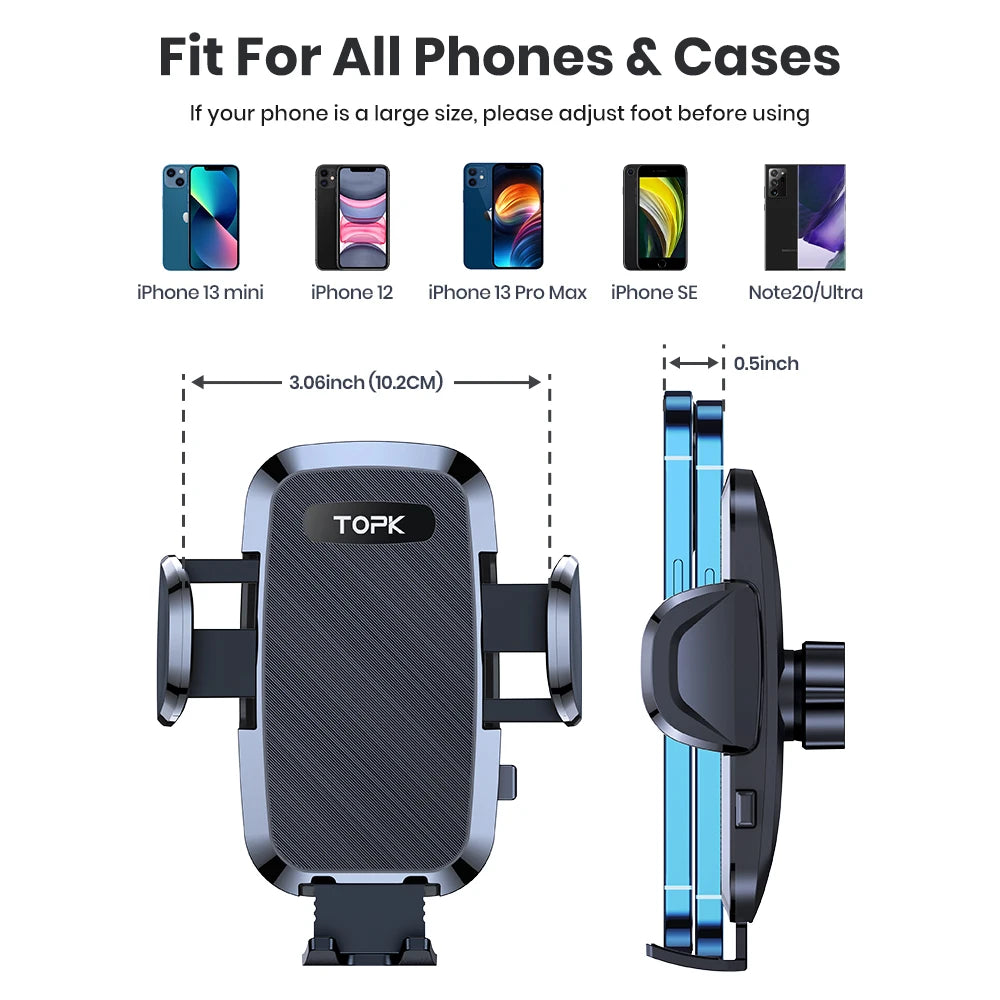 Universal Car Phone Holder by Snagg A Phone Holder