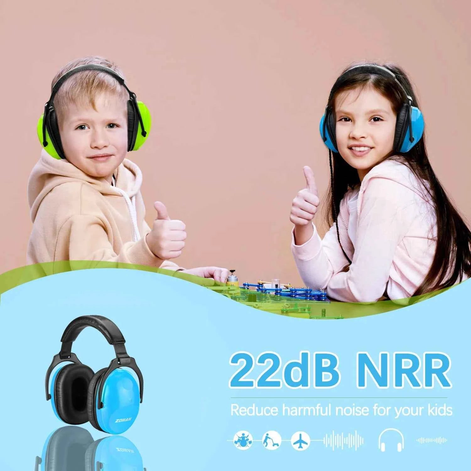 Kids lightweight earmuffs – image 2