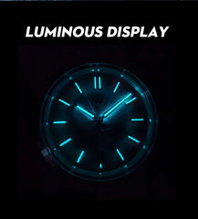 Automatic Mechanical Watch – NH35 Glacier Series | Sapphire Crystal | 100M Waterproof