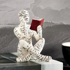 Abstract Reading Woman Sculpture by Snagg A Sculpture