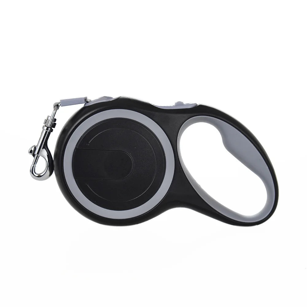 Retractable Double Dog Leash 1-to-2 – Automatic Lead with Built-In Flashlight & Bag Dispenser
