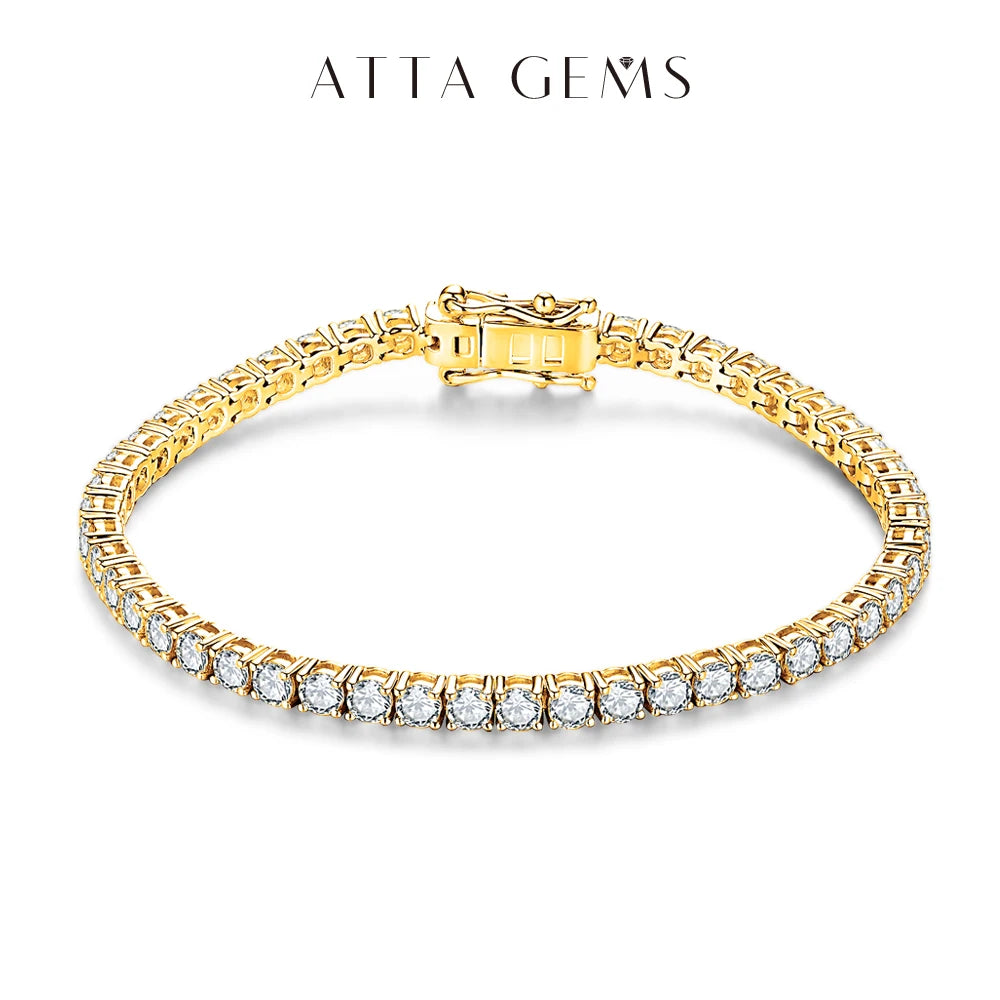 Moissanite Tennis Bracelet