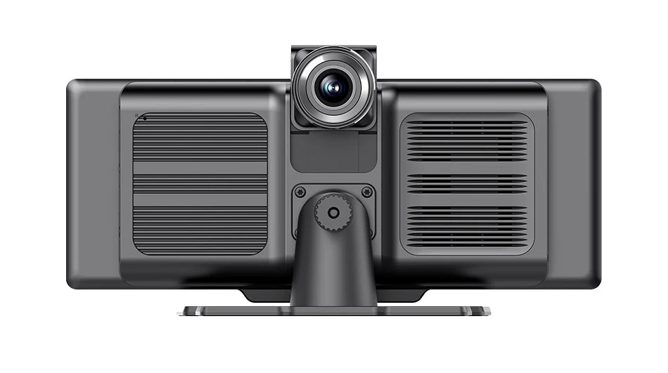 10.26" 4K Dash Cam And Rearview Mirror Car Video Player with Wireless CarPlay by Snagg A Car DVR