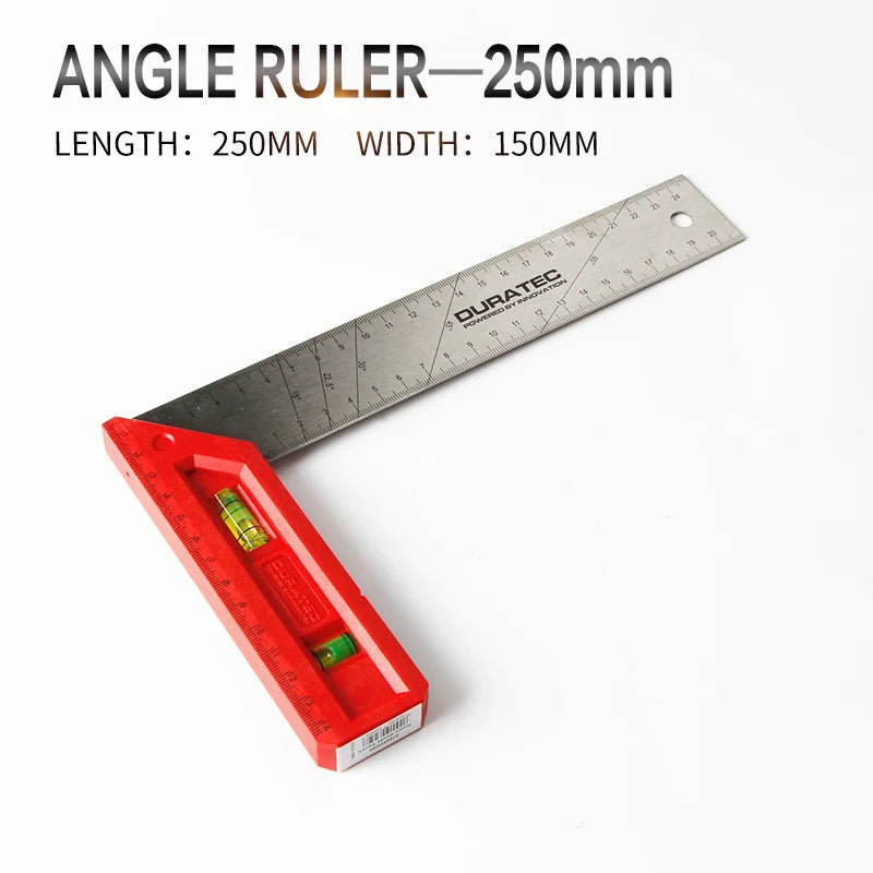 90° Triangle & Right Angle Measuring Ruler by Snagg A Ruler