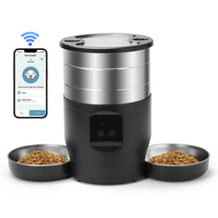 4.5L Automatic Cat Feeder with WiFi & Button Control - SnaggIt