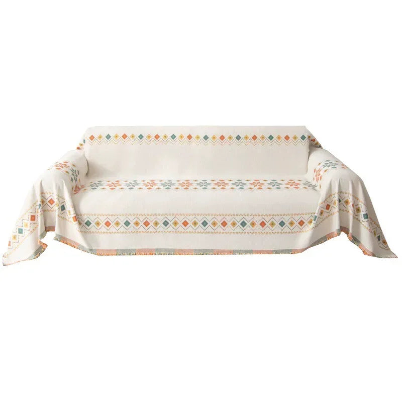 Bohemian Chenille Sofa Cover by Snagg A Sofa Cover