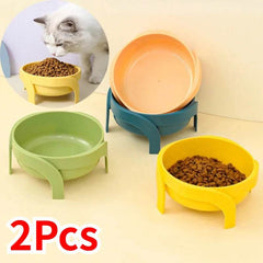 2Pcs Pet Feeding Bowls - SnaggIt