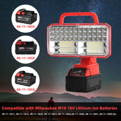 4200LM LED 18V Light for Milwaukee M18 Battery