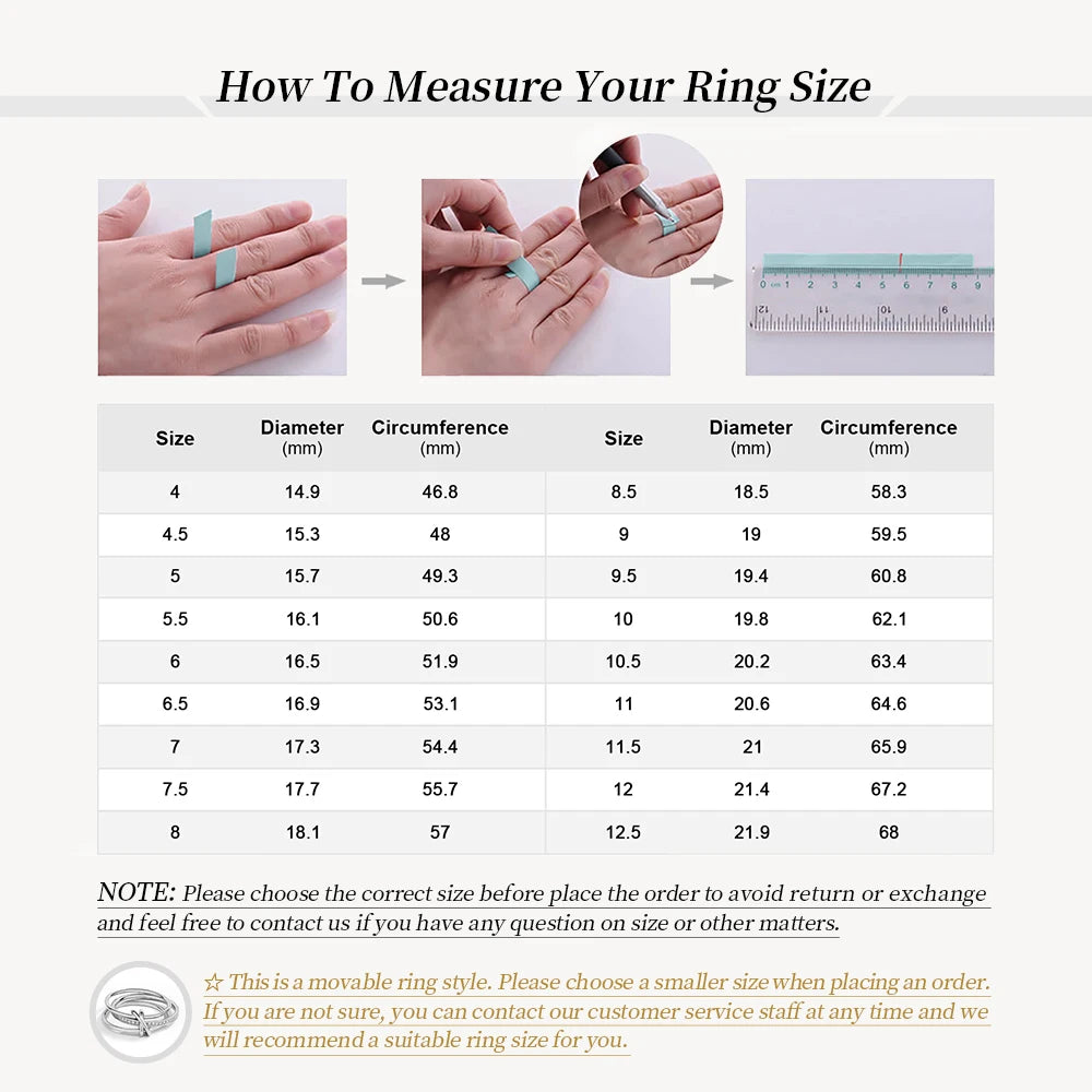 Moissanite 3-Ring Connect Design by Snagg A Ring