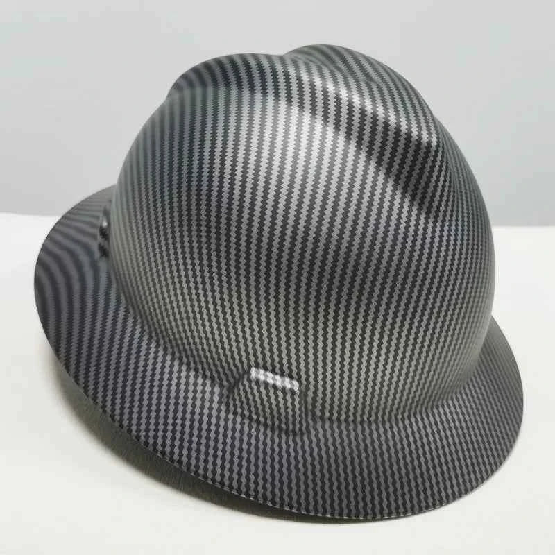 Wide brim construction safety helmet – image 3