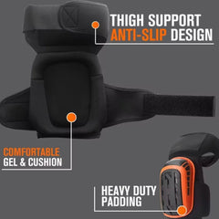Heavy Duty Gel Knee Pads by Snagg A Knee Pads