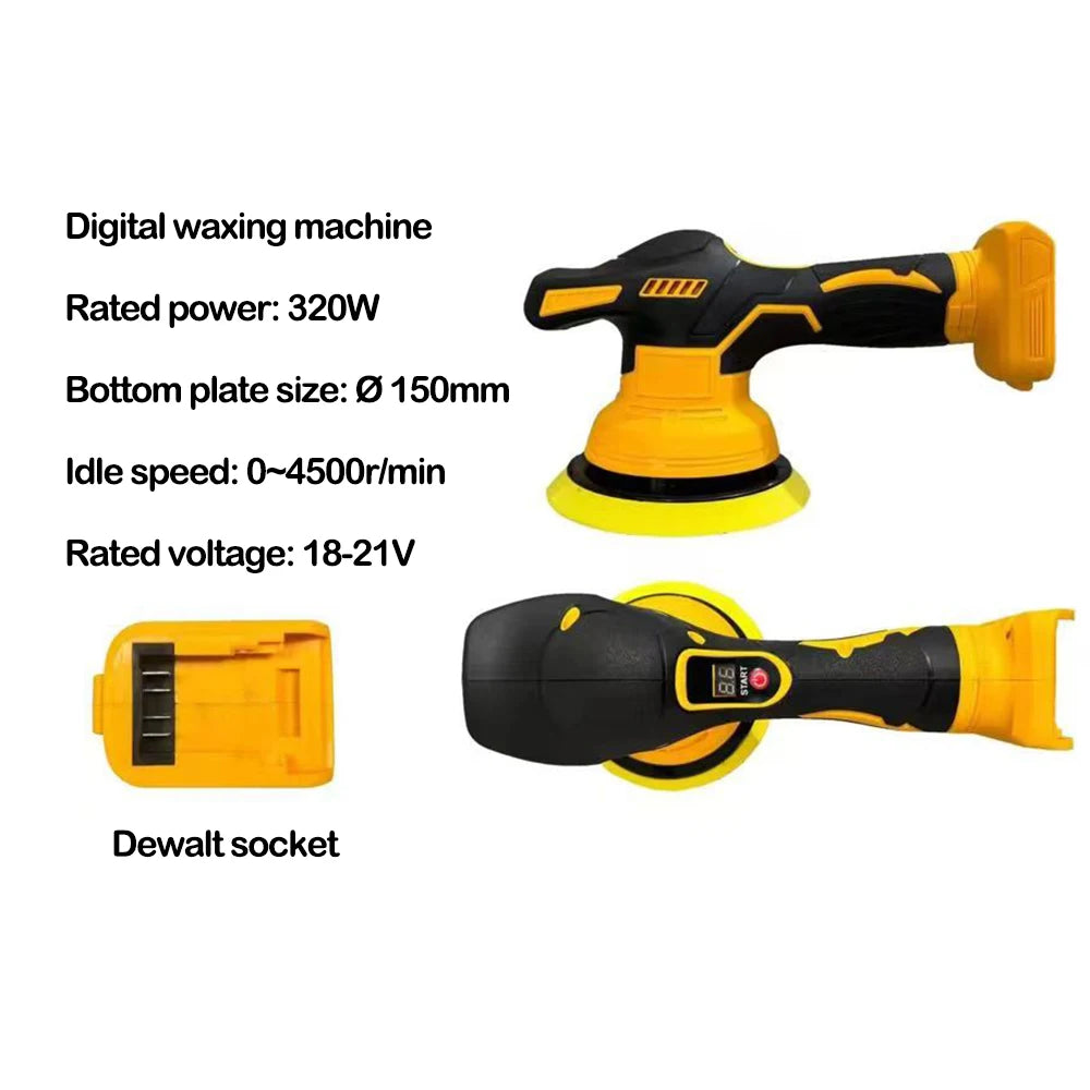 8 Speed Cordless Car Polisher