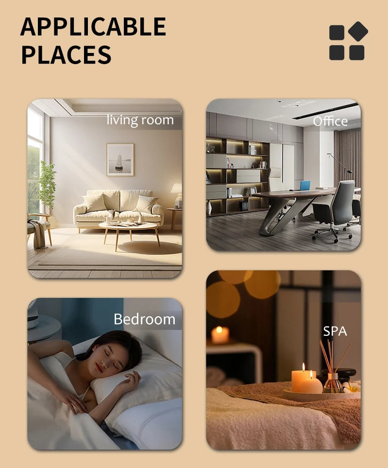 120ml Modern Tower Aroma Diffuser by Snagg A Diffuser