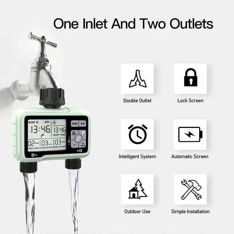 2-Outlet Water Timer