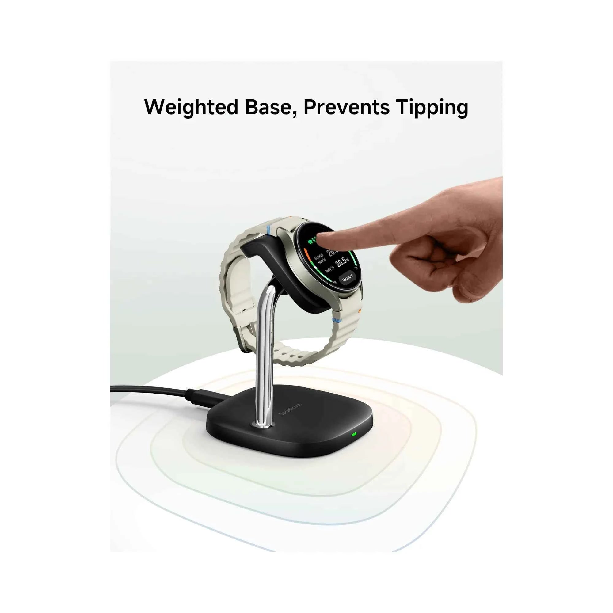 Samsung Galaxy Watch Fast Charging Stand | Galaxy Watch Ultra 8 Classic 7 FE 6 5 Pro 4 3 Active 2