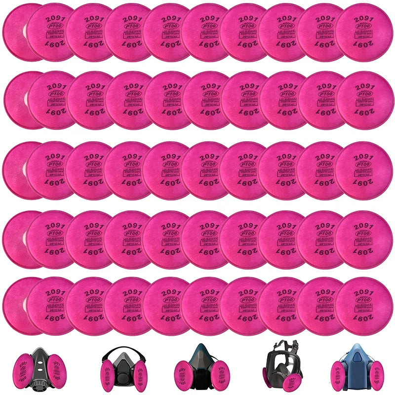 2091 / 2097 P100 Particulate Filters by Snagg A Filter