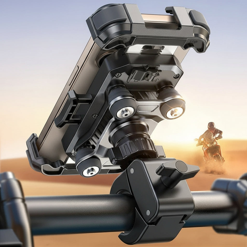 Anti Vibration Motorcycle & Bicycle Phone Holder by Snagg A Phone Holder