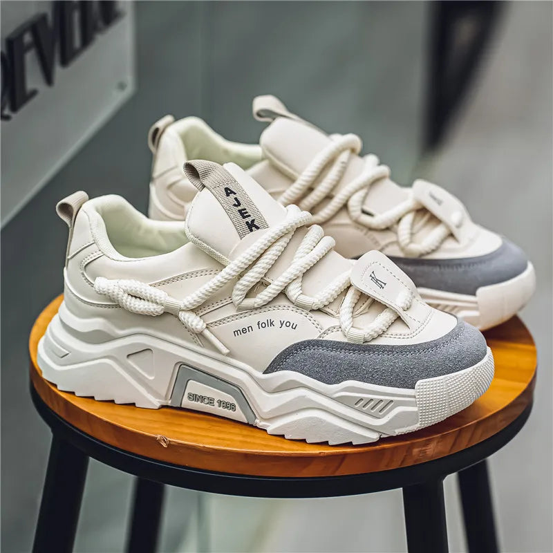 Men’s Low-Top Skateboard Sneakers by Snagg A Shoes