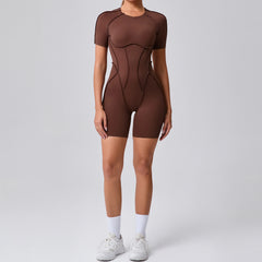 Women’s Short Jumpsuit Gym Outfit by Snagg A Jumpsuit