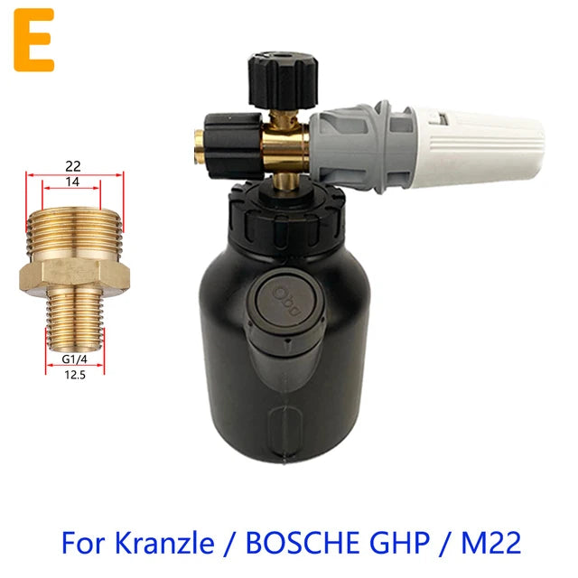 1L Pressure Washer Foam Cannon by Snagg A Foam Cannon