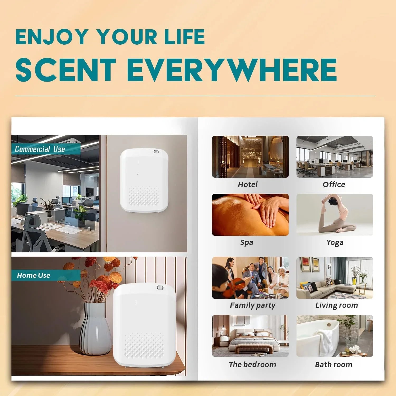Smart Wall-Mounted Essential Oil Diffuser by SnaggIt