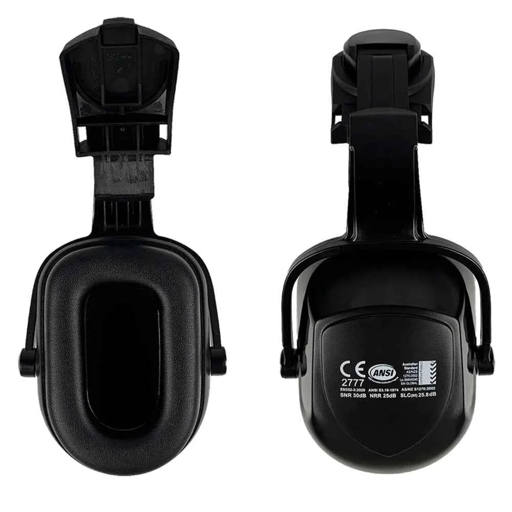 Hard hat slot-mount earmuffs – image 1