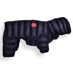 Padded Dog Winter Overalls – Lightweight Down-Feel Jumpsuit for Small & Medium Dogs