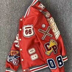 Streetwear Bomber Varsity Jacket by Snagg A Jacket