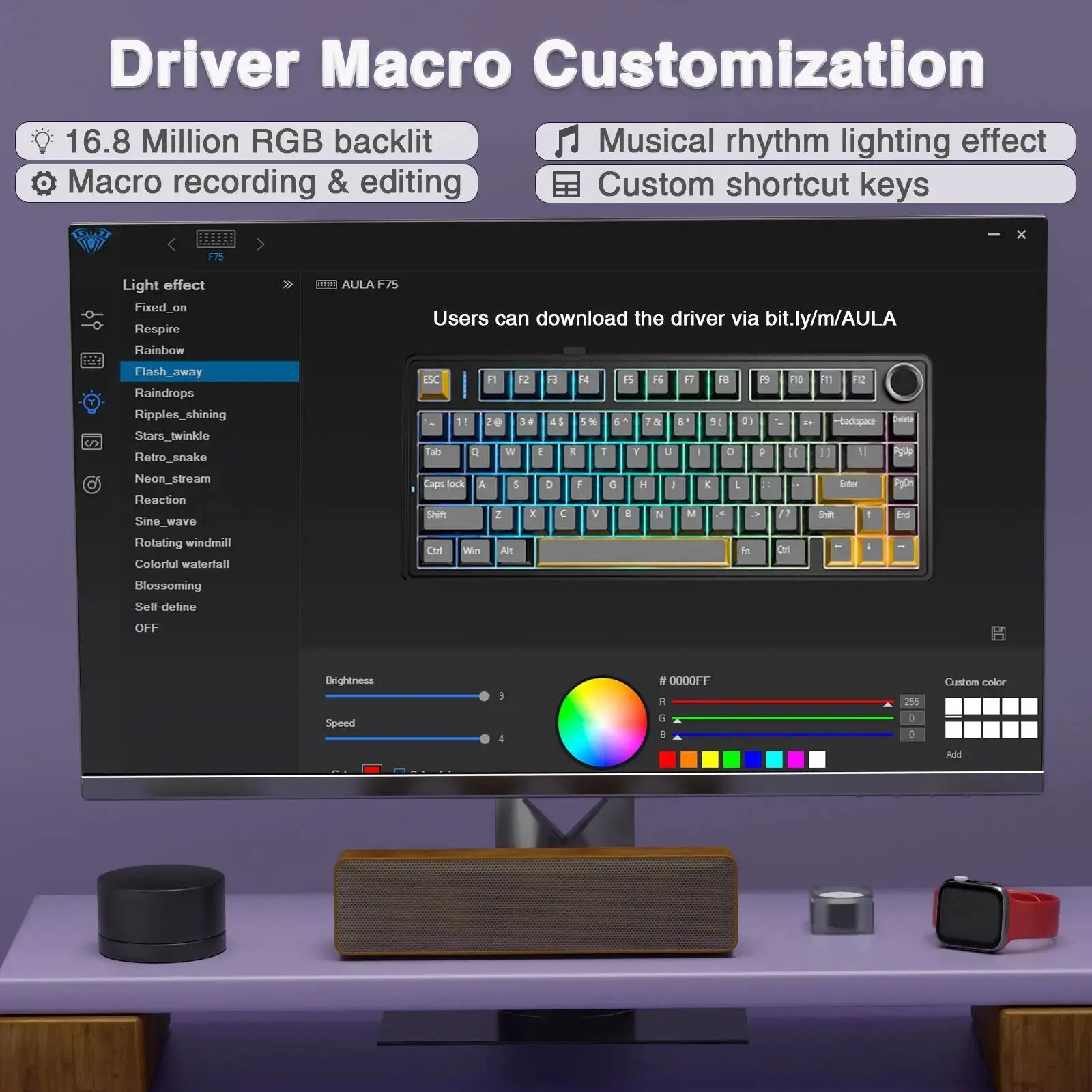 75% Wireless Mechanical Keyboard for a Premium Gaming Experience by Snagg A Keyboard