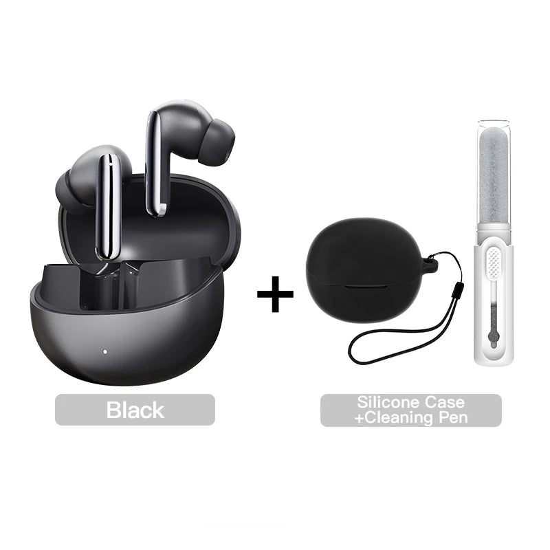 Wireless ANC Earbuds | Bluetooth 5.3 In-Ear Headphones with 6 Mic & Hi-Res Audio (34H Playtime) by Snagg An EarBud