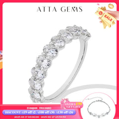 1.8CTW Oval Cut Moissanite Ring