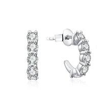 3.0mm Moissanite Hoop Earrings - SnaggIt