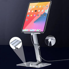 Folding Adjustable Tablet Stand 360°Rotating by Snagg A Tablet Holder