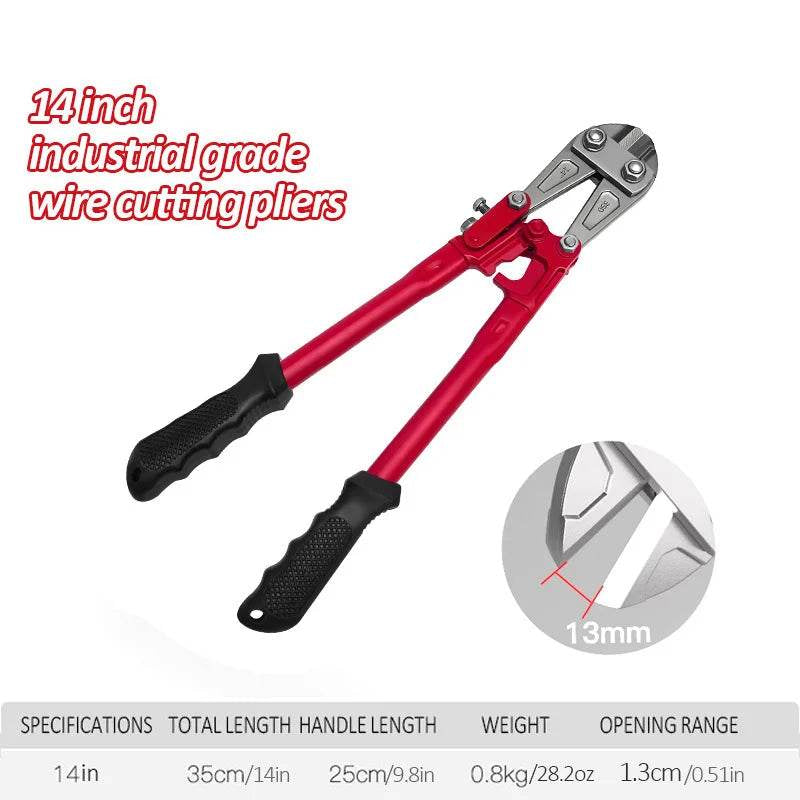 DELIXI Heavy-Duty Wire & Bolt Cutters - SnaggIt