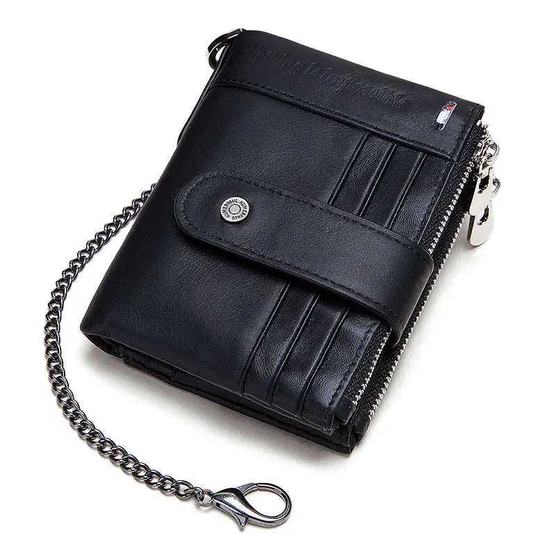 Genuine Leather RFID Cardholder Wallet by Snagg It Wallet