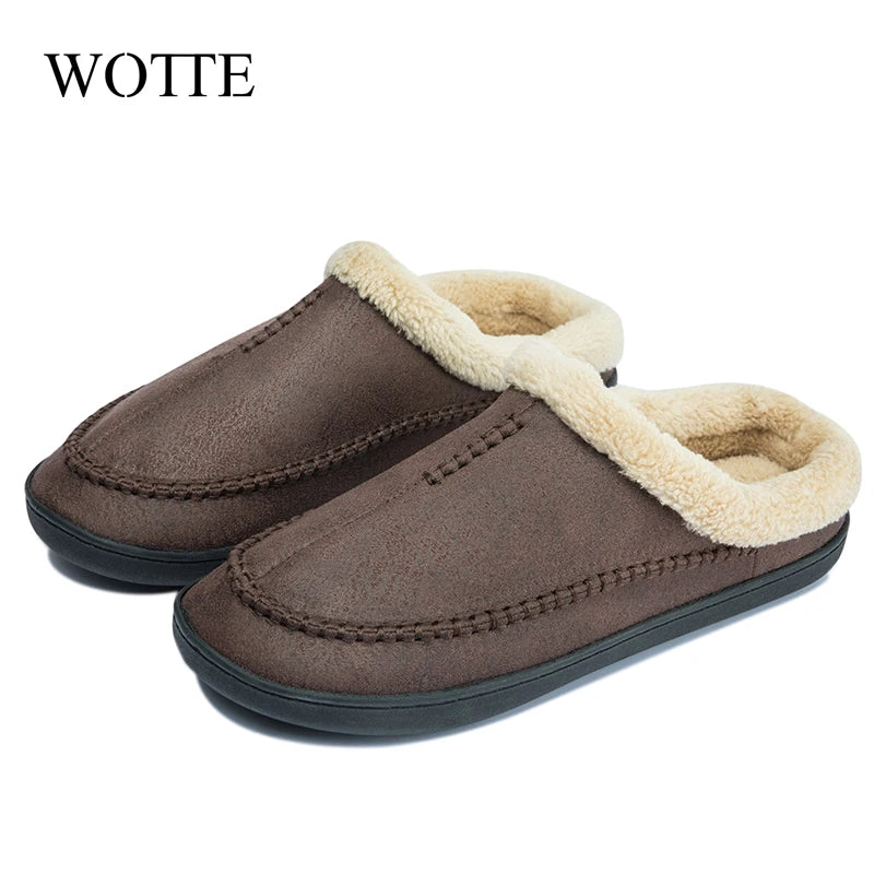 Men’s Winter Warm Fur Slippers by Snagg A Slipper